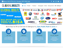 Tablet Screenshot of indomulti.com